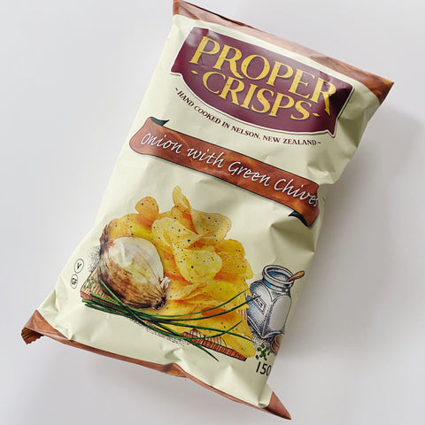 Proper Crisps Onion with Green Chives