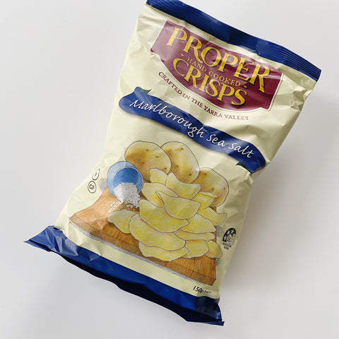 Proper Crisps Malborough Sea Salt