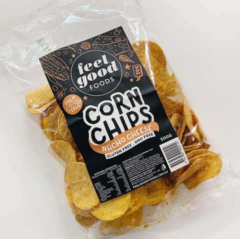 Feel Good Foods Organic Corn Chips Cheese