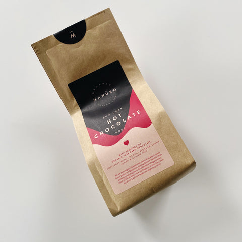 Manuko 60% Dark Rose Hot Chocolate