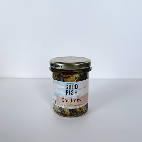 Good Fish Sardines in Extra Virgin Olive Oil - Jar