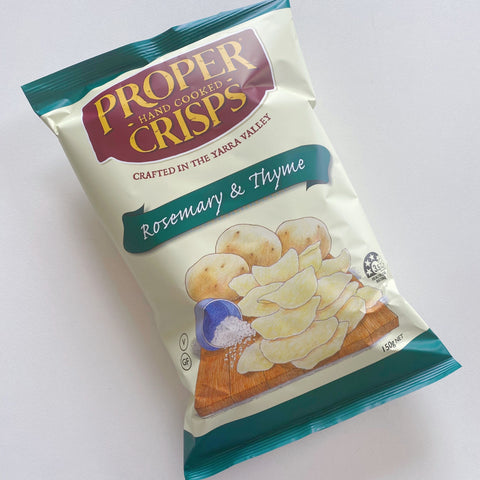 Proper Crisps Rosemary & Thyme 150g