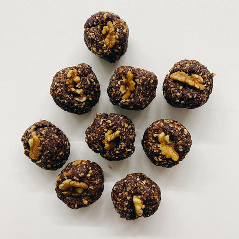Raw Brownie Bites