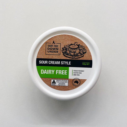 Dairy Free Down Under Sour Cream Style 160g