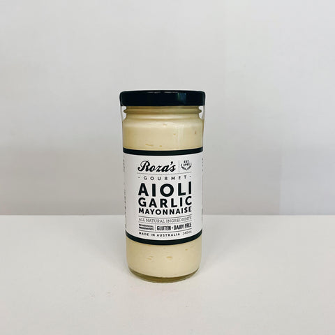 Roza's Gourmet Aioli Garlic Mayonnaise
