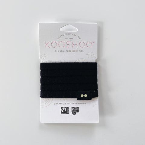 Kooshoo Hair Ties Black