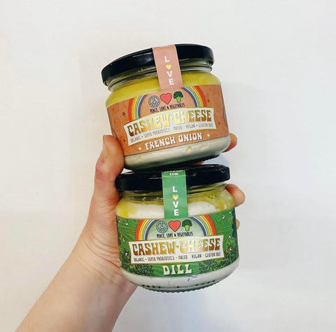 Peace, Love & Vegetables French Onion Cashew Cheese 280g