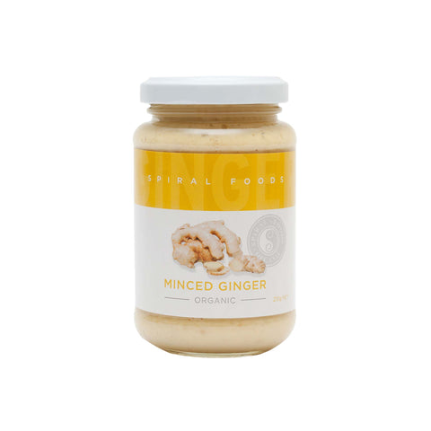 Spiral Foods Organic Minced Ginger