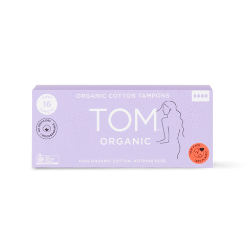 TOM Organic Tampons Super