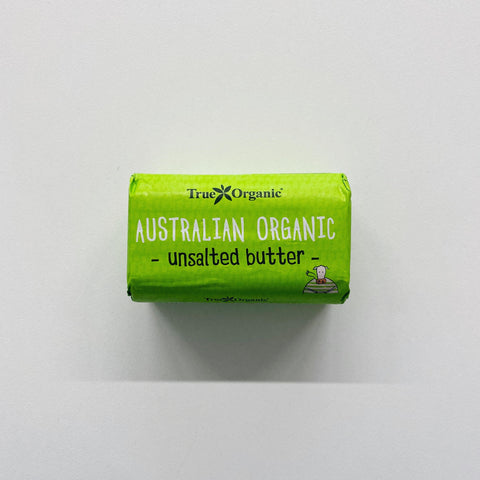 True Organics Butter Unsalted 250g