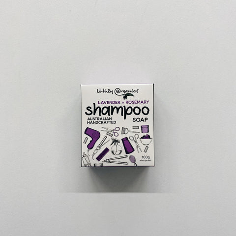 Urthly Organics Shampoo Bar Lavender + Rosemary
