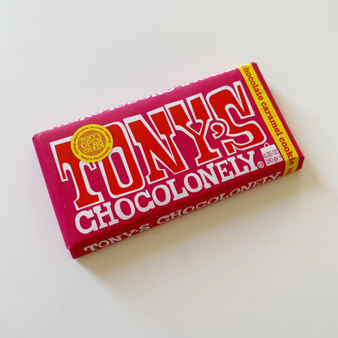 Tony's Chocolonely Milk Chocolate Caramel Cookie