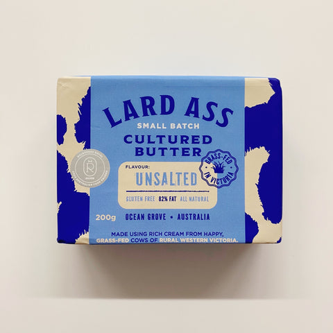 Lard Ass Unsalted Cultured Butter