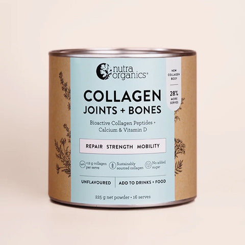 Nutra Organics Collagen Joints + Bones 225g
