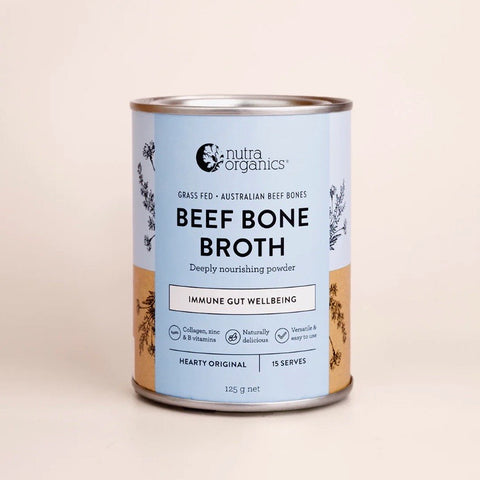 Nutra Organics Beef Bone Broth Hearty Original 125g