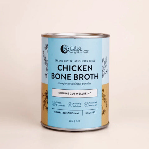 Nutra Organics Chicken Bone Broth Homestyle Original 125g