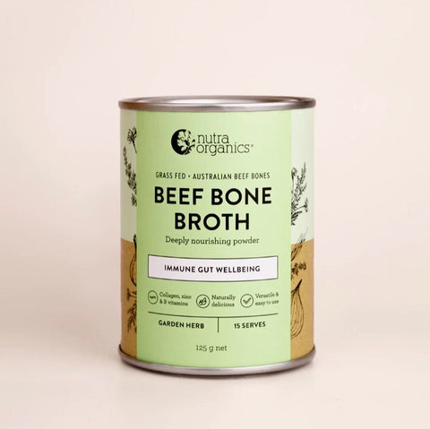 Nutra Organics Beef Bone Broth Garden Herb 125g