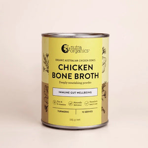 Nutra Organics Chicken Bone Broth Turmeric 125g
