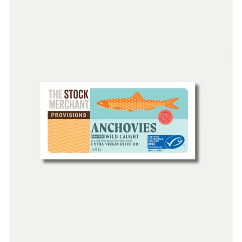 The Stock Merchant Anchovies in Organic EVOO