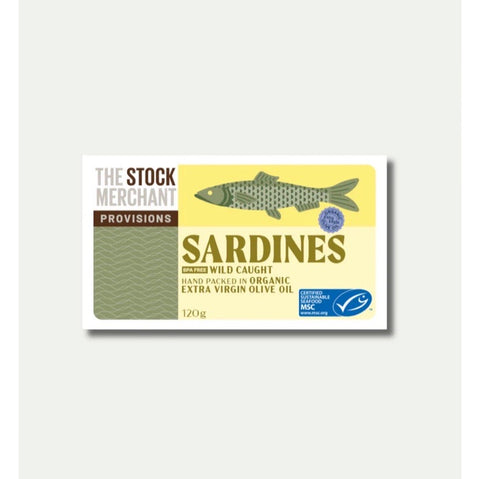 The Stock Merchant Sardines in Organic EVOO