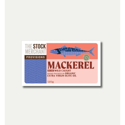 The Stock Merchant Wild Mackerel in Organic EVOO