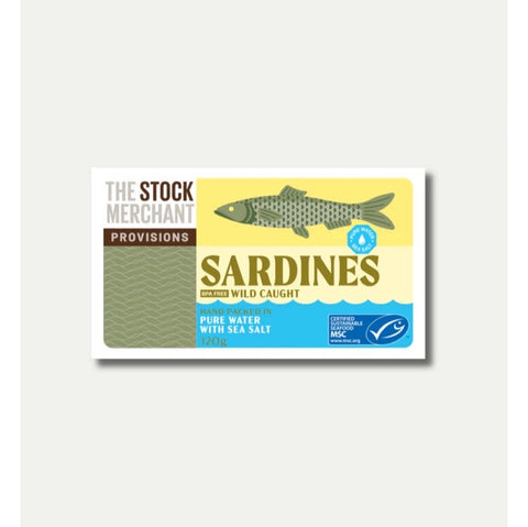The Stock Merchant Sardines in Pure Water