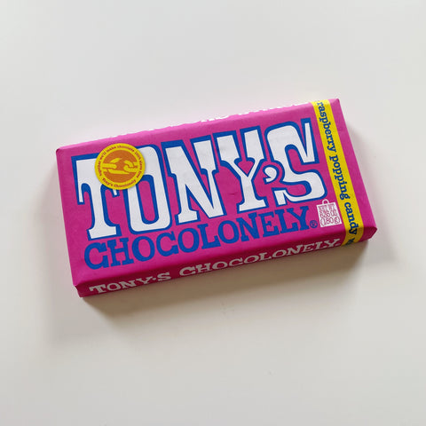 Tony's Chocolonely White Raspberry Popping Candy