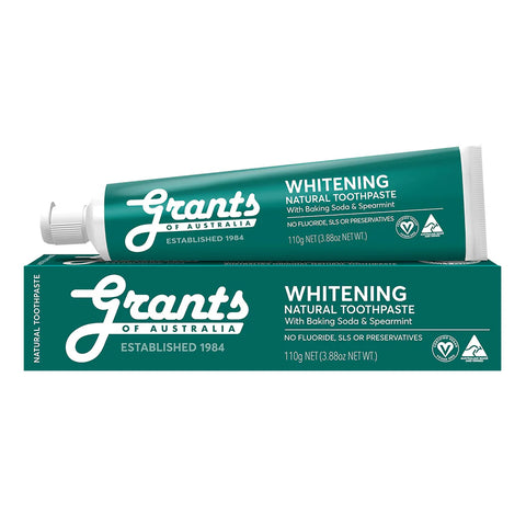 Grants Toothpaste Whitening with Spearmint