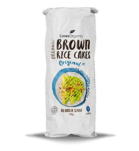 Ceres Organics Brown Rice Cakes Original