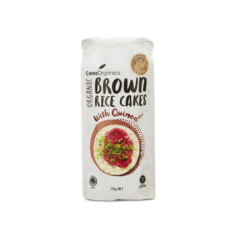 Ceres Organics Brown Rice Cakes with Quinoa