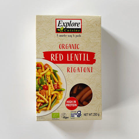 Explore Cuisine Organic Red Lentil Rigatoni