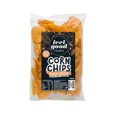 Feel Good Foods Organic Corn Chips Cheese