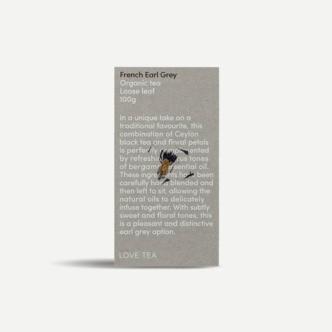 Love Tea French Earl Grey Loose Leaf 100g
