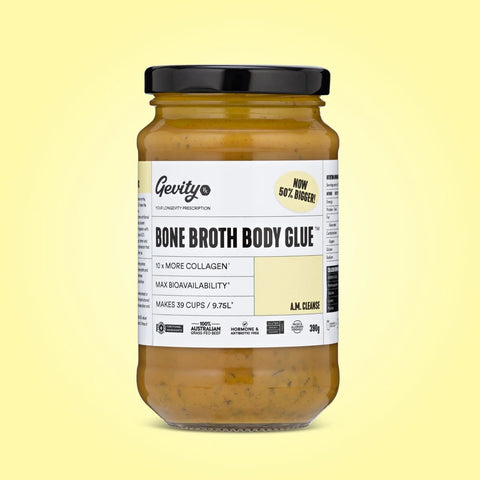 Gevity Bone Broth Body Glue - A.M Cleanse