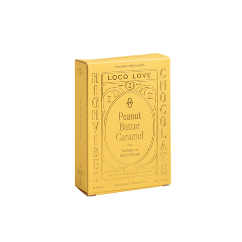 Loco Love Chocolate Peanut Butter Caramel 70g Twin Pack