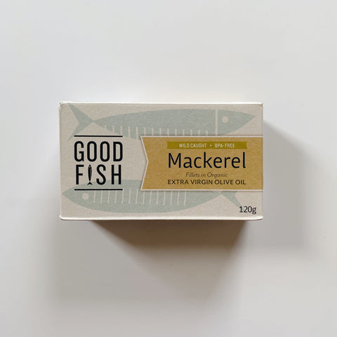 Good Fish Mackerel in Extra Virgin Olive Oil - Can