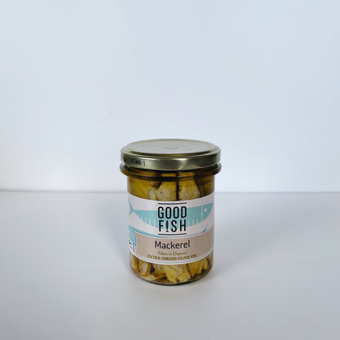 Good Fish Mackerel in Extra Virgin Olive Oil - Jar