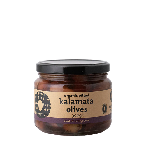 Mount Zero Organic Pitted Kalamata Olives 300g