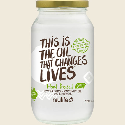 Niulife Organic Extra Virgin Coconut Oil 720g