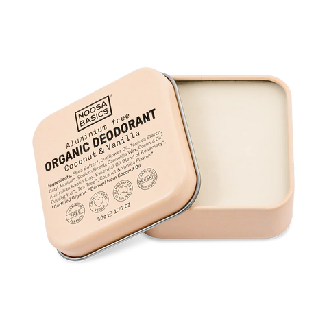 Noosa Basics Deodorant Cream Coconut + Vanilla