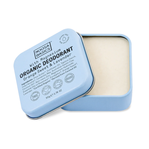 Noosa Basics Deodorant Cream Sweet Orange + Lavender