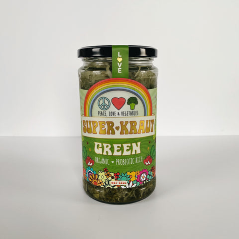 Peace, Love & Vegetables Green Superkraut 650g