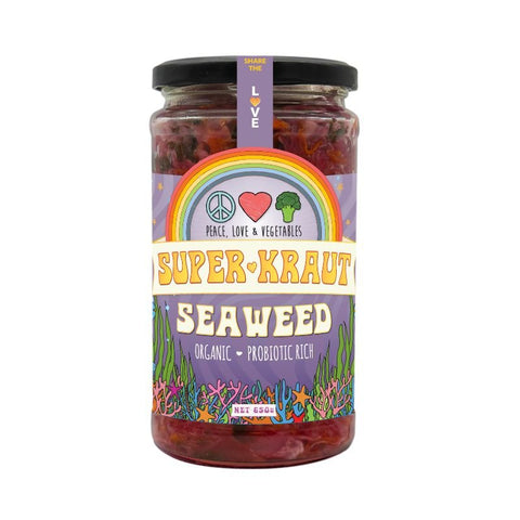 Peace, Love & Vegetables Seaweed Superkraut 650g
