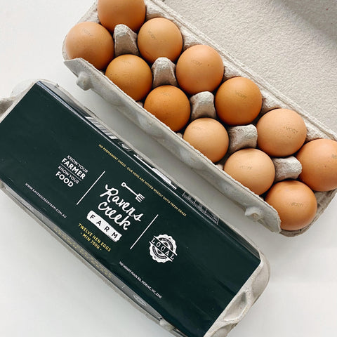 Ravens Creek Eggs Dozen 700g