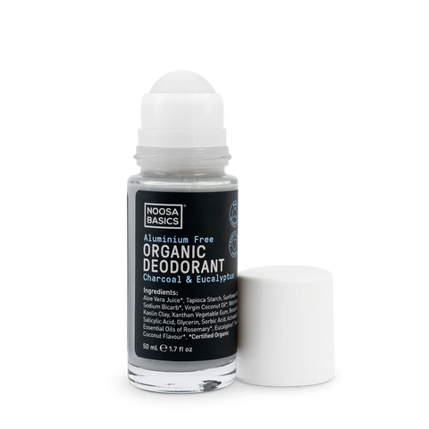Noosa Basics Roll On Deodorant Charcoal + Eucalyptus