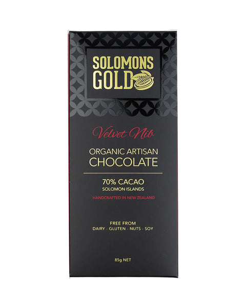 Solomons Gold Velvet Nib 70% Chocolate