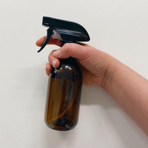Amber Glass Spray Bottle - 300ml