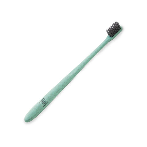 Brush It On Wheat Straw Toothbrush - Green