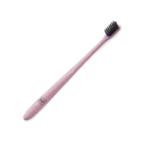 Brush It On Wheat Straw Toothbrush - Pink