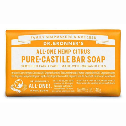 Dr Bronner's Bar Soap - Citrus 